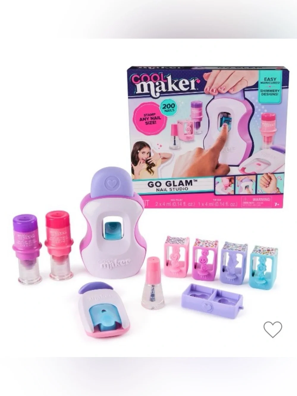 Go Glam Nail Studio Kids Nail Stamper - new 7+ years old